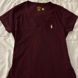 Ralph Lauren Women’s Medium V Neck Tshirt